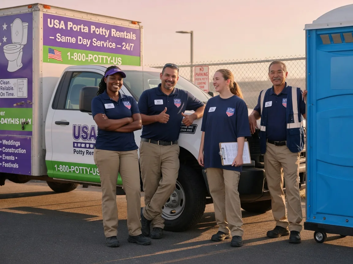 Porta Potty Rental company in Aberdeen Proving Ground, MD